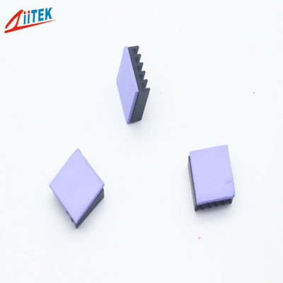 Η υψηλή stickiness επιφάνεια πραγματοποιεί το PCB σφραγίδων/την ΚΜΕ/το οδηγημένο ιώδες θερμικό αγώγιμο μαξιλάρι -50 σιλικόνης 2W σε 200℃
