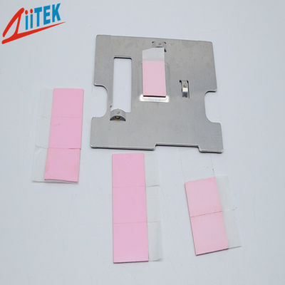 Application In Electronic Parts High Thermal Conductivity 3w Thermal Conductive Silicone Pad