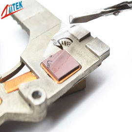 Thermal Insulation Heating Pad Pink Thermal Conductive Silicon Pad 3.0K/MK For LED Street Light