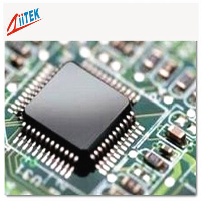 Φυσικά κολλητό 1.5 W/MK Σιλικόνης θερμοοδηγούμενο Pad με 45 Shore 00 για LED ελεγκτή