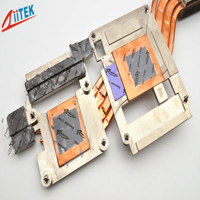 Φυσικά κολλητό 1.5 W/MK Σιλικόνης θερμοοδηγούμενο Pad με 45 Shore 00 για LED ελεγκτή