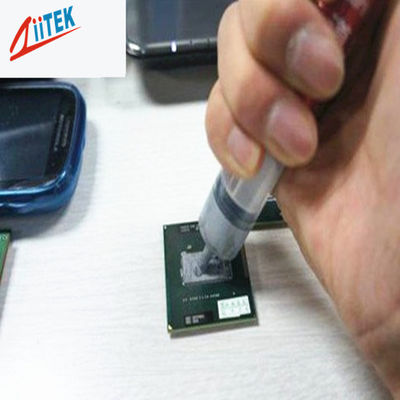 Σιλικόνιο θερμικό λίπος 1Kg Υψηλή αγωγιμότητα για αποχετευτικό και ηλεκτρονικό στοιχείο 5.0 W/mK Κατασκευή γεμάτη με οξείδιο του μετάλλου