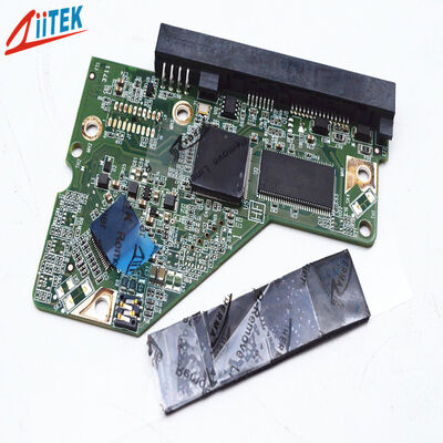 Θερμική μόνωση από σιλικόνη για Gpu Cpu ψύξη μόντρα 0,5 mm-5.0 mm με χαμηλή θερμική αντίσταση
