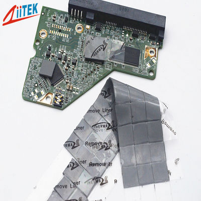 Θερμικό επίθεμα CPU Πάχους 1,0 mm Υψηλής θερμικής αγωγιμότητας θερμικό κενό πλήρωσης για διακομιστή AI
