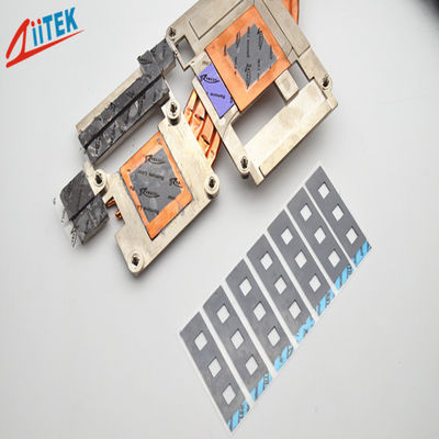 Θερμικά αγώγιμο μαξιλαράκι 2,5 W/MK CPU Heatsink 25 Shore 00 για ηλεκτρονικά εξαρτήματα