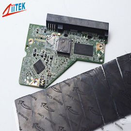 Μαύρο θερμικό αγώγιμο Gap Filler Pad Ultra Soft Thermal αγώγιμο μαξιλάρι σιλικόνης για λύσεις θερμικής διαχείρισης GPU